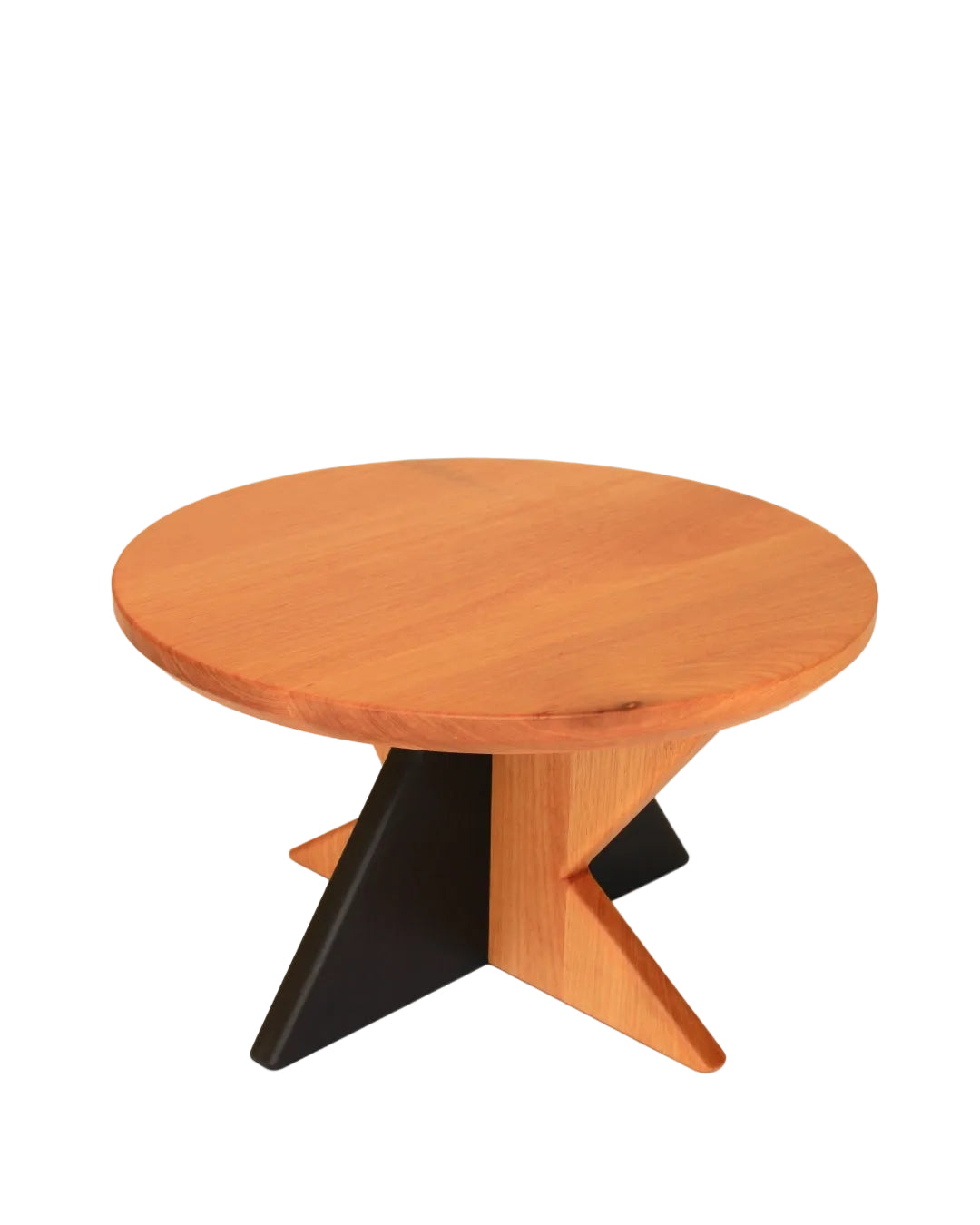 Mesa de centro de madera maciça.
